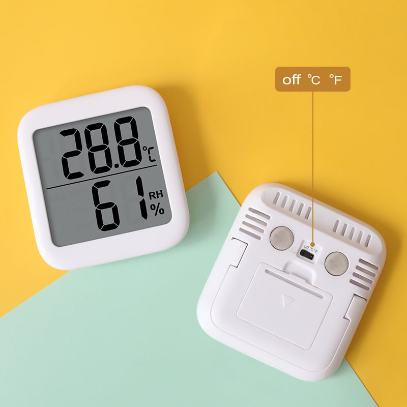Digital Thermometer Hygrometer Living Room Baby Room LCD Display