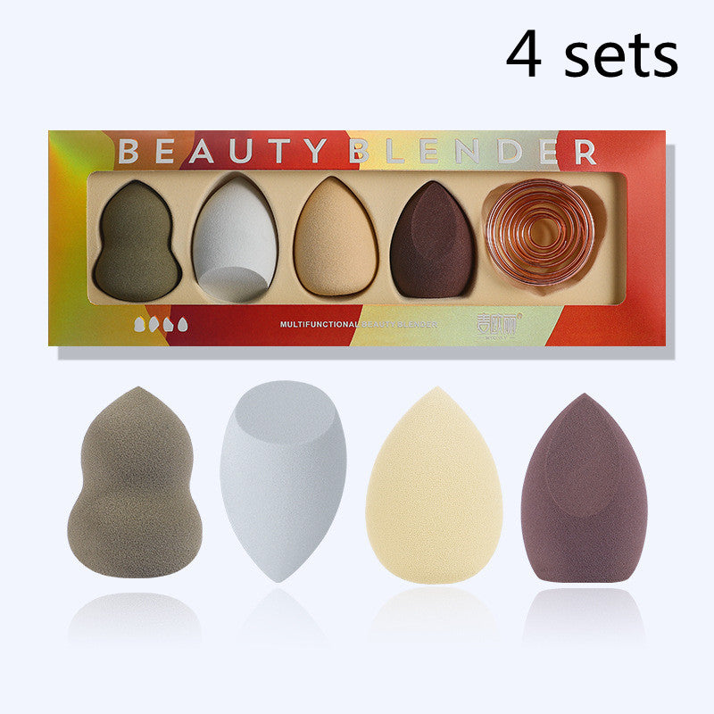 Wet And Dry Beauty Makeup Egg With Metal Stand